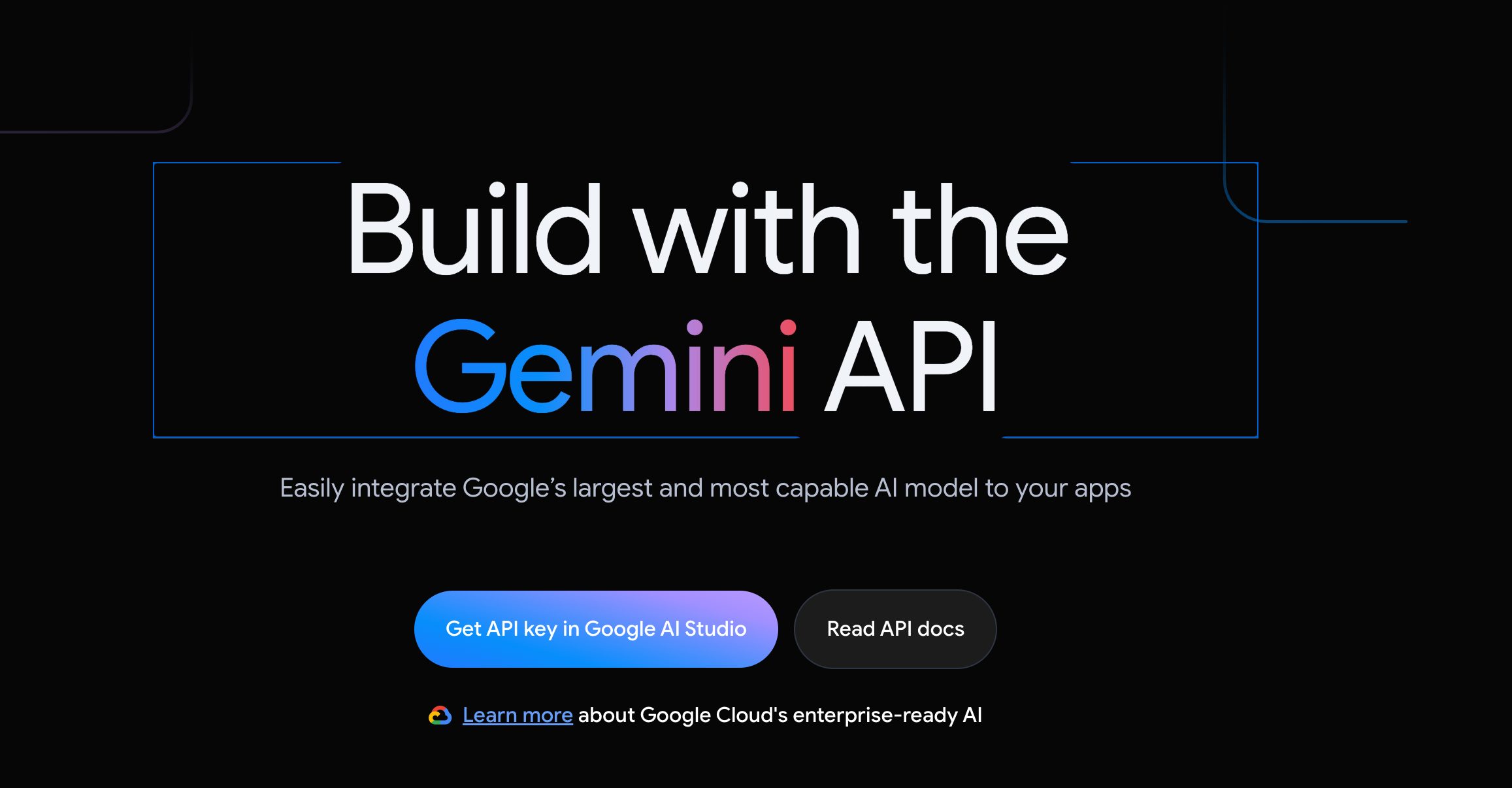 제미나이 API 소개